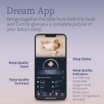 Owlet Dream Duo Smart Baby Monitor - Video Baby Monitor with HD Camera & Dream Sock: Only Baby Monitor to Track Heart Rate & Average Oxygen as Sleep Quality Indicators - Image 3